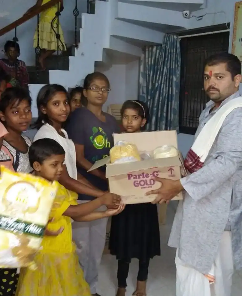 Food-support supplies prepared for families